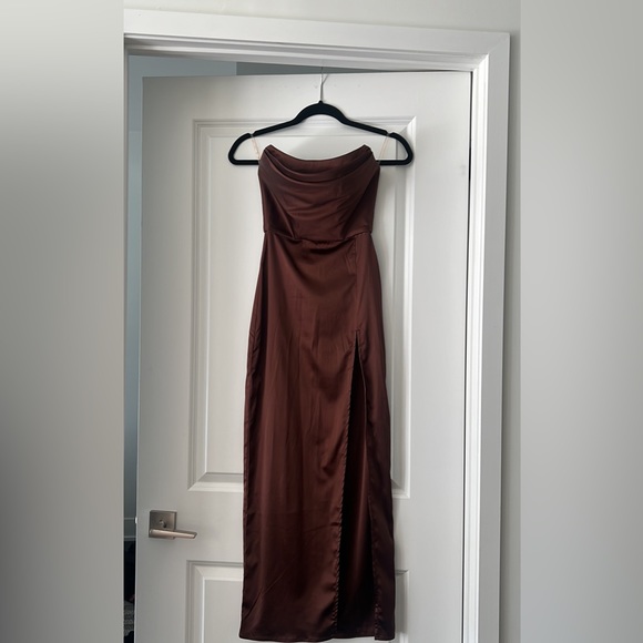 Baby Boo- Evening Dress with a slit - $70. XS - Picture 3 of 3